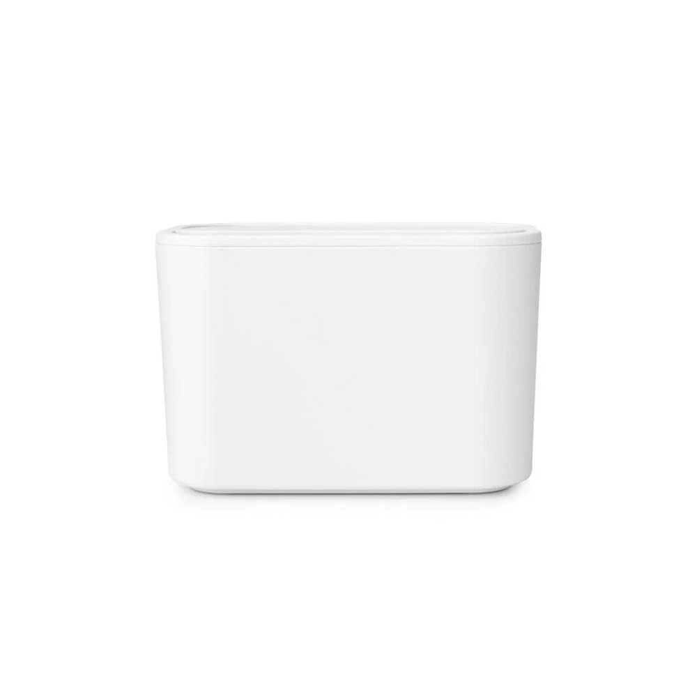 Brabantia Mindset Slim Bathroom Bin White