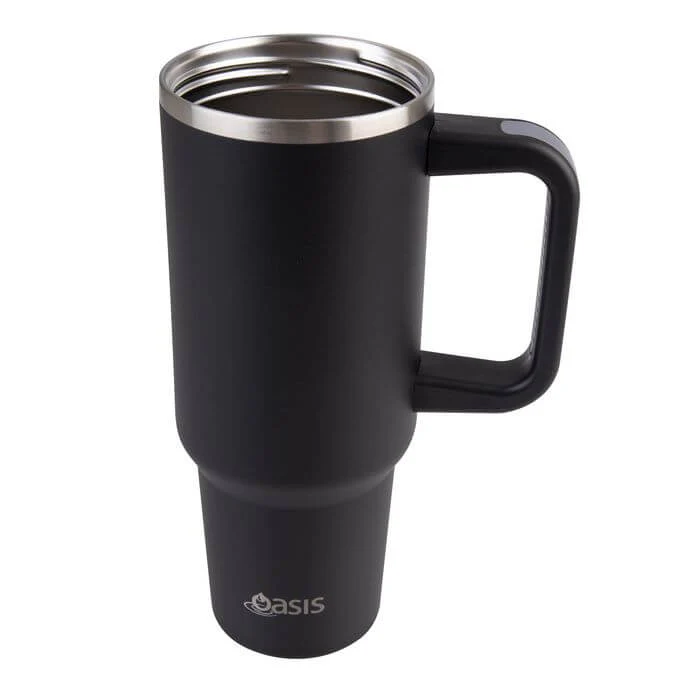 Commuter 1.2L Insulated Tumbler with Straw Black - Image 5