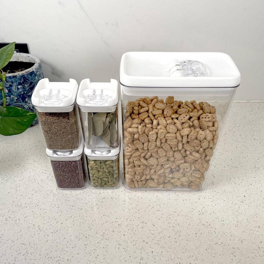 Felli Flip Tite 5 Piece Tall Pantry Container Set