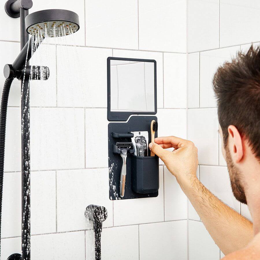 Harvey & Oliver Shower Mirror & Caddy - Image 5