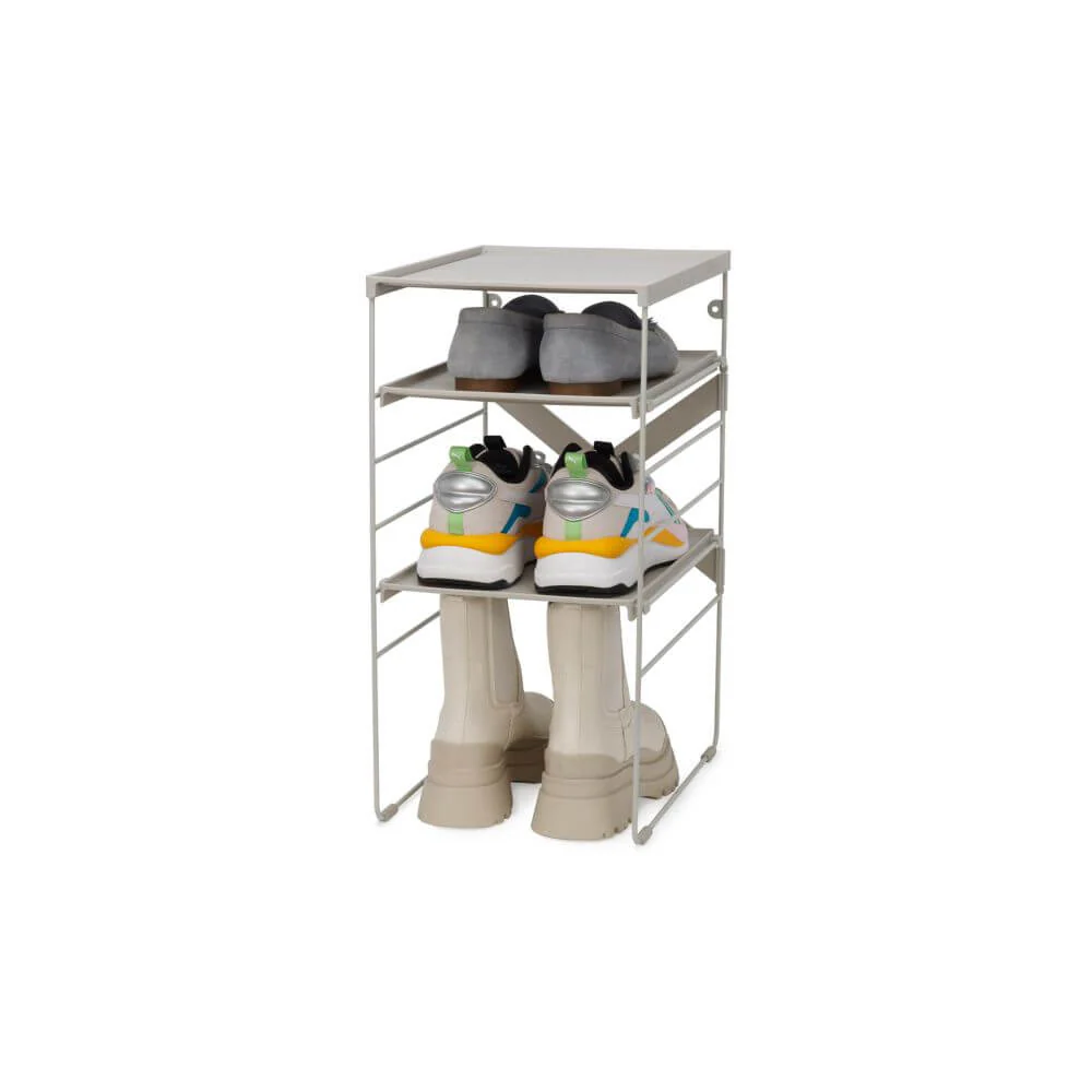 Joseph Joseph Adjustable Shoe Rack Ecru - Image 2
