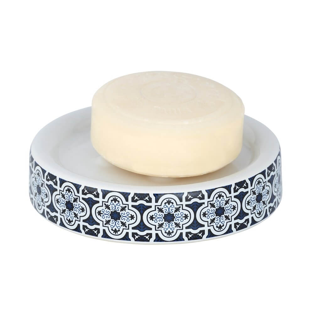 Murcia Ceramic Soap Dish Blue