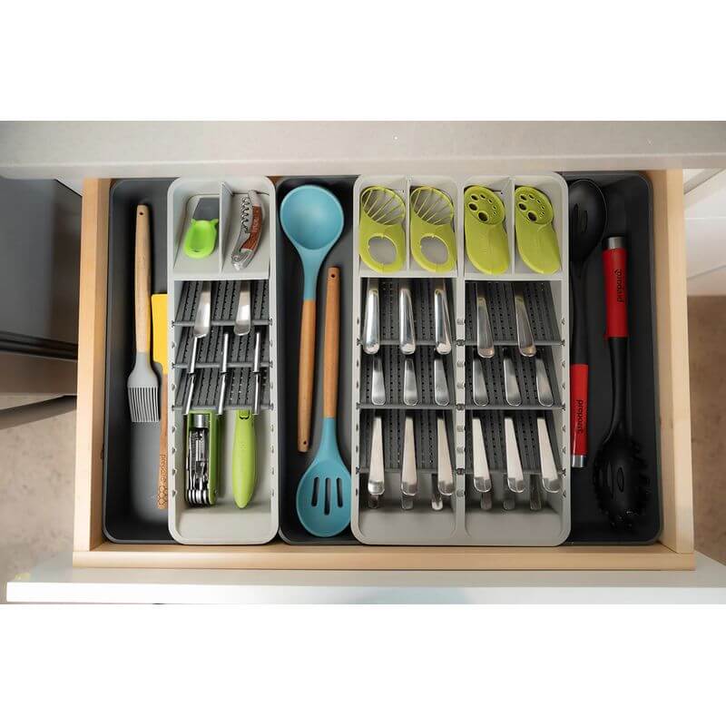 Prepara Adjustable Utensil Storage Tray Double - Image 2