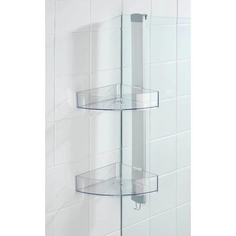 Prima 2 Tier Over Door Corner Shower Caddy - Image 11