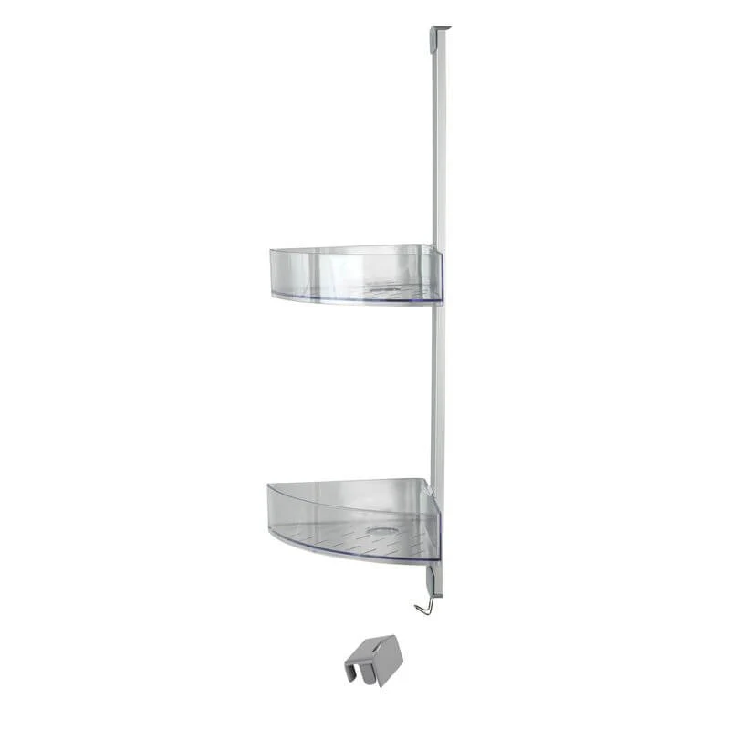 Prima 2 Tier Over Door Corner Shower Caddy - Image 16