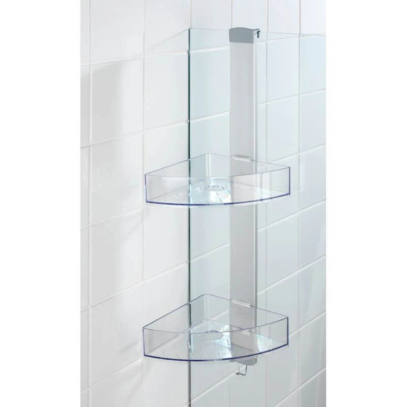 Prima 2 Tier Over Door Corner Shower Caddy - Image 6