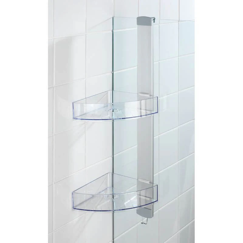 Prima 2 Tier Over Door Corner Shower Caddy - Image 7