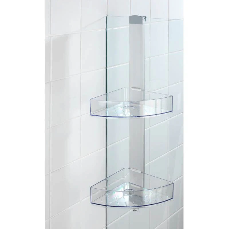Prima 2 Tier Over Door Corner Shower Caddy - Image 8